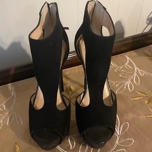 Jessica Simpson platform heels.